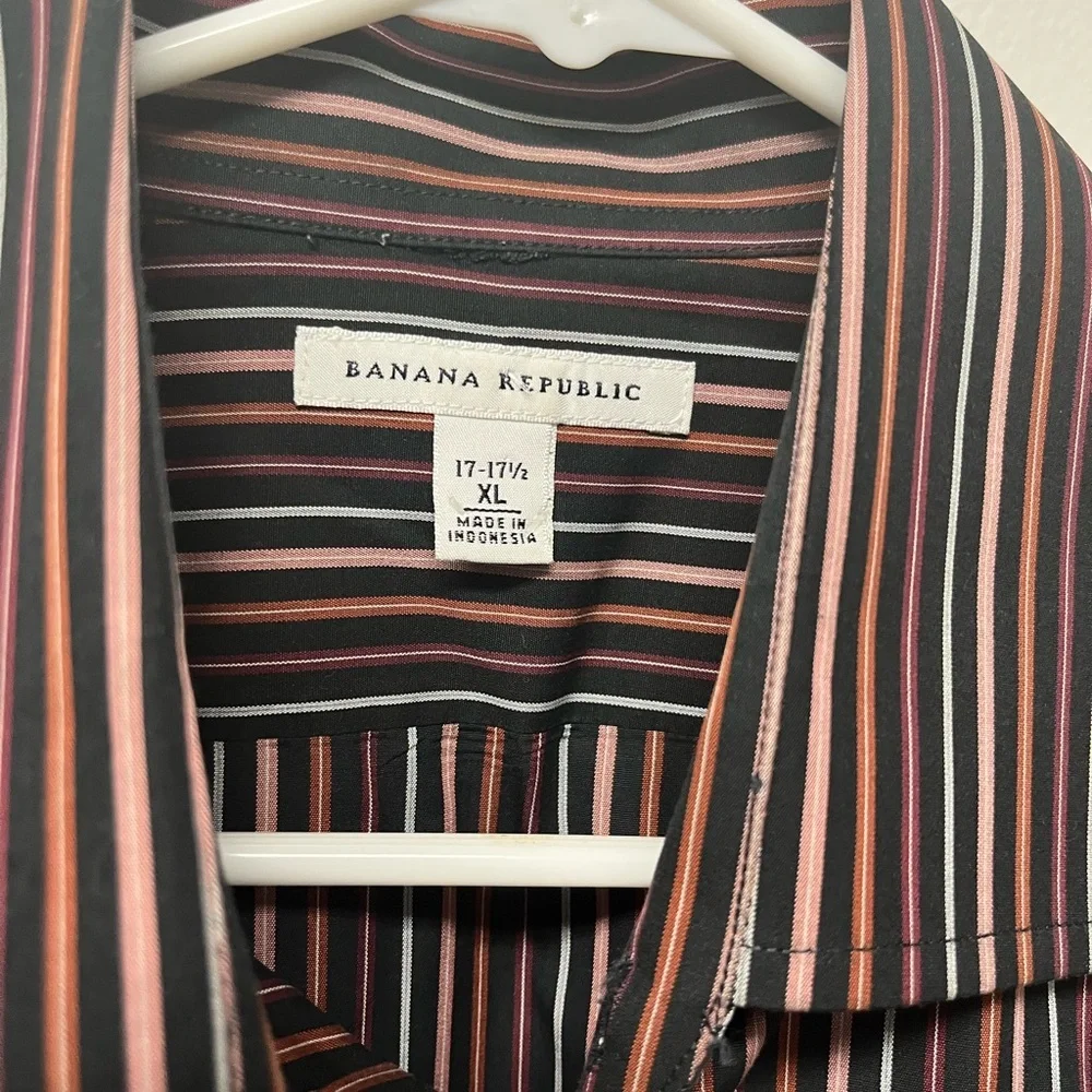 Mens Banana Republic Button Down Top XL